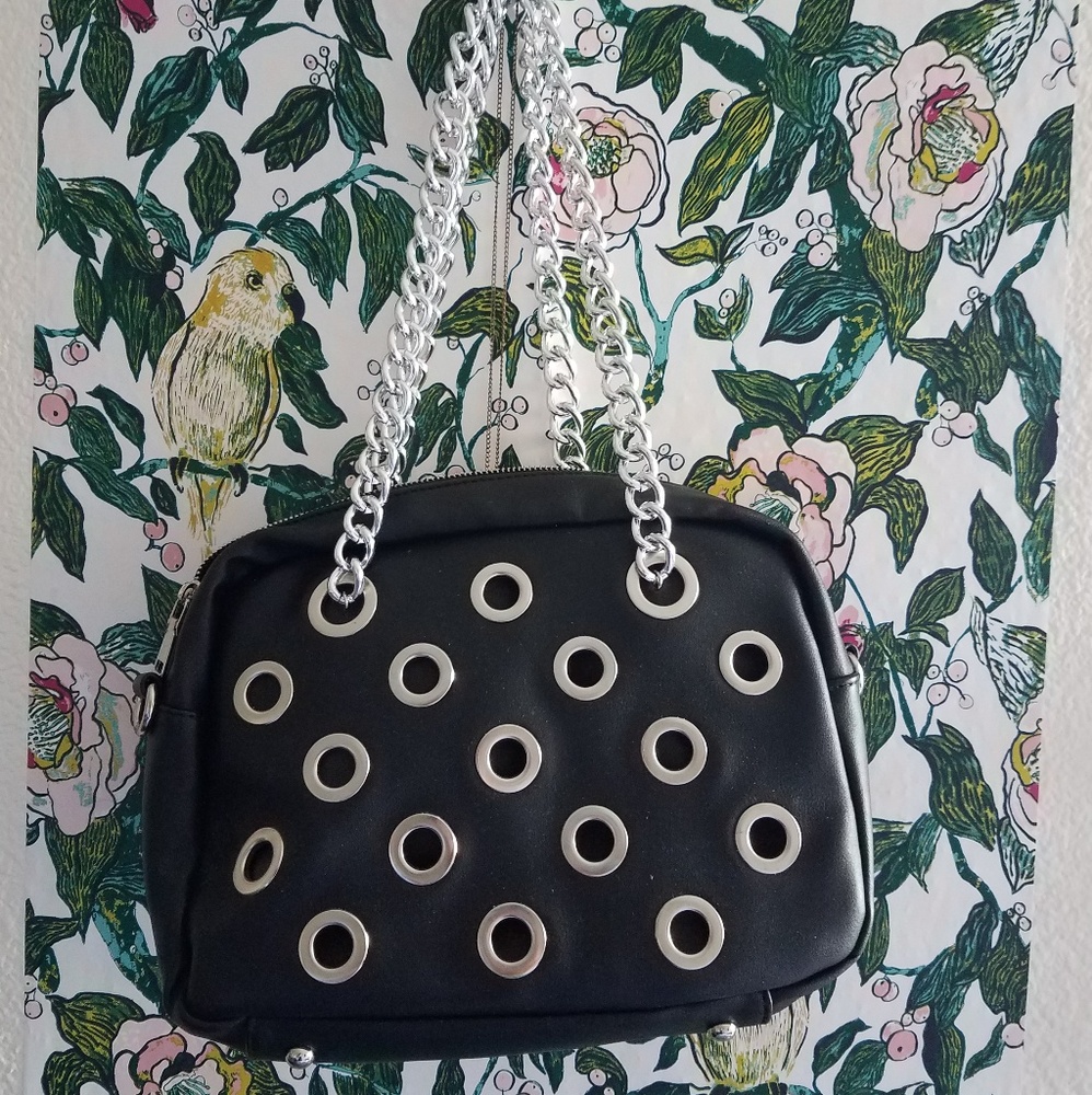 Rockstar Grommet vegan Handbag